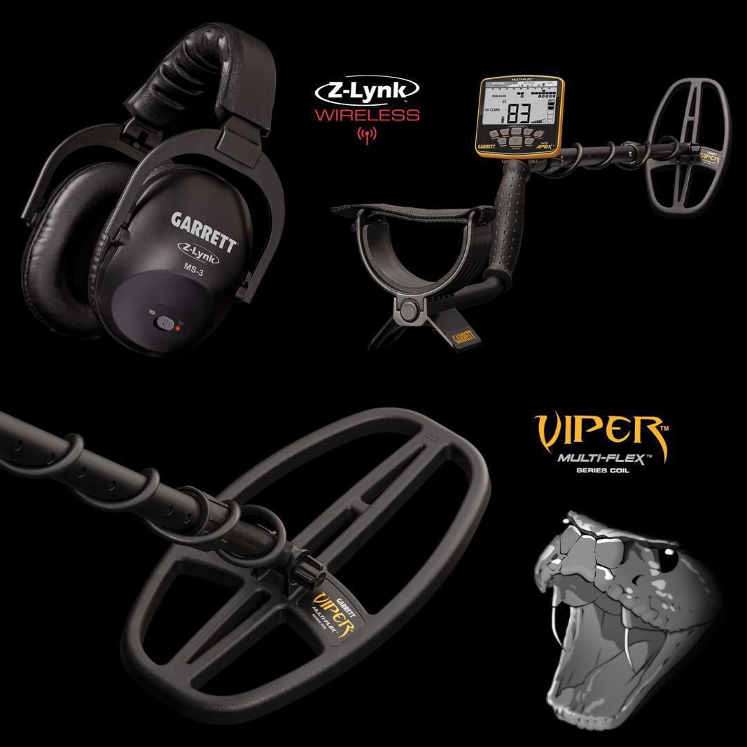Garrett Metal Detectors ACE APEX Wireless Package GAR1142325 Metal Detectors