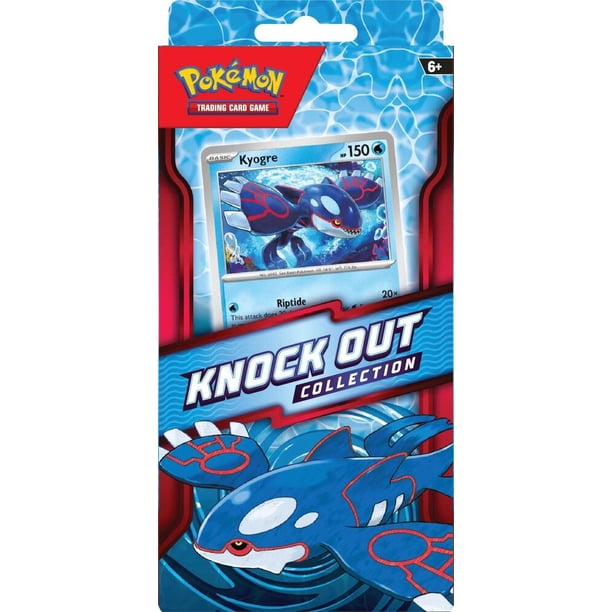 Pokemon TCG 2026 Knock Out Collection (Kyogre or Suicune) - 2 Packs