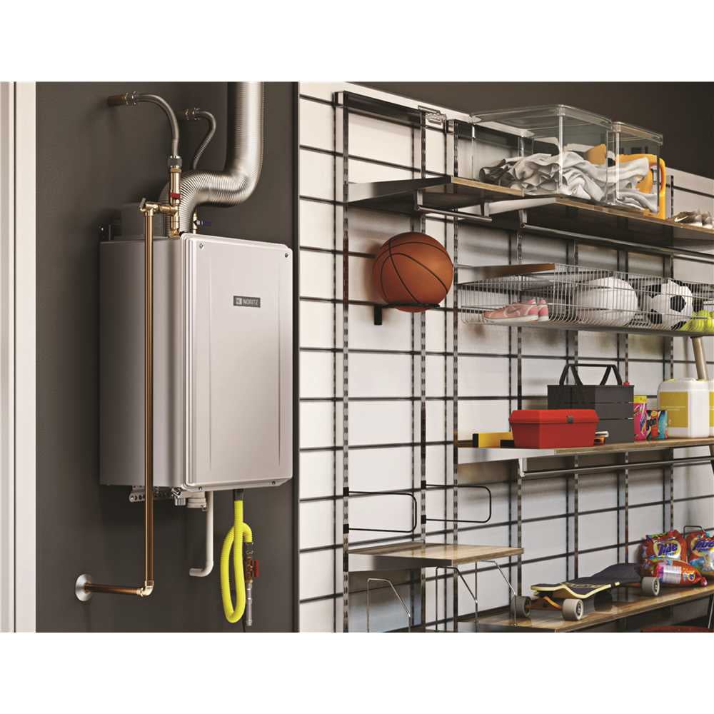 Noritz EGQ-C2860WX-FF US NG 9.8 GPM 50 Gal. Tank Replacement High Efficiency Indoor Residential Natural Gas Tankless Water Heater Kit