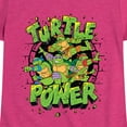 thumbnail image 3 of Teenage Mutant Ninja Turtles  - Turtle Power New  - Toddler & Youth Girls Short Sleeve Graphic T-Shirt, 3 of 5
