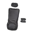 thumbnail image 3 of twisto Office Chair Covers Removable Elastic Chair Seat Cover with Headrest Slipcover And Armrest Protector Polyester Yarn Suitable for Home Office Study Spa Dark Gray, 3 of 8