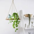 thumbnail image 4 of Dienrx 50Cm Artificial Pothos Hanging Plant with White Ceramic Pot, Realistic Indoor Greenery for Home Decor, Desk, Shelf, Bathroom, and Office Decoration, Easy to Assemble, 4 of 7