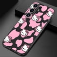 thumbnail image 3 of H-hello k-kitty funda de teléfono para Samsung Galaxy S20 S24 Ultra S23 Ultra S21 FE S22 Plus S21 5G S22 Ultra Back Black Soft Cover, 3 of 5