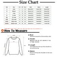 thumbnail image 3 of AOOCHASLIY Winter Clothes for Women Long Sleeve O-Neck Christmas Print Sweatshirt Casual Blouse Tops for Home Casual Work Play, 3 of 5