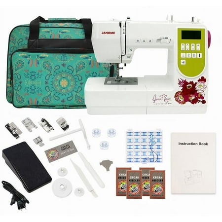 Janome AMH M100 Computerized Sewing Machine with Bonus Bundle