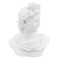 thumbnail image 4 of unbranded 1Pcs Statue de Buste Grec Résine Blanche 11.8x7.9x2.4in pour Déco de Porche, 4 of 8