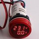 thumbnail image 3 of Digital Ammeter Voltmeter Voltage Current Meter Ac 50-500V 0-100A Led Round, 3 of 4