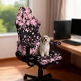 thumbnail image 2 of Jeiento Cherry Blossoms Gaming Chair Seat Cover with Armrest Covers, Stylish Office Chairs Slipcover Butterfly Stretchable Non Slip Seat Cushion Protectors for Home, Office Decor, 2 of 7