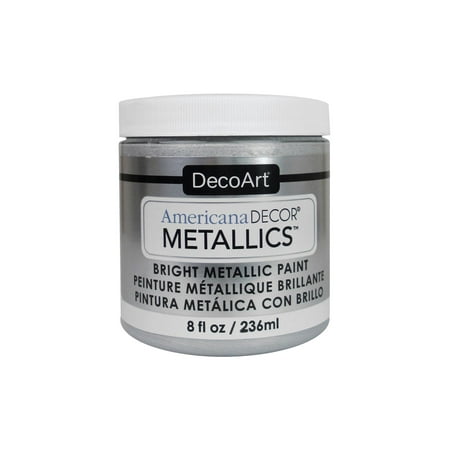 UPC: 0766218091697 | Decoart Americana Decor Metallics 8oz Sterl Slvr