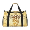 thumbnail image 1 of Easygdp Bunch of Grapes Bolsa de Gimnasio, Bolsa de Viaje Duffel, Bolsa de Fin de Semana con Compartimentos, Bolsa de Mano para Noche, 1 of 7