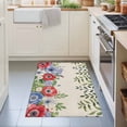 Area Rugs 2x3,Independence Day Red Blue Poppy Non Slip Washable Rug ...