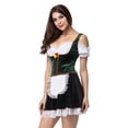 thumbnail image 5 of Disfraz de sirvienta de Oktoberfest para mujer 2024, disfraz de cosplay, vestido tradicional alemán sin tirantes, disfraz de chica cervecera, 5 of 5