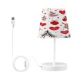 thumbnail image 7 of Table Lamp Small 5.9x10.8 Inches Table Lamps Night Light Tools & Home Improvement Bedroom Lamp Guest Room Lamp Study Lamp Office Lamp Christmas Red Heart Picture, 7 of 7