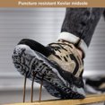 thumbnail image 5 of Safety Trainers Mens Steel Toe Cap Trainers Lightweight Non-Slip Safety Work Shoes Work Trainers Puncture Proof Shoes, 5 of 7