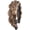 Claybank, variant on Wide Braided Headband with Synthetic Hair Plaited Headband Fishtail Braided Hair Band Hairpiece for Girls Women Beauty Accessory (Black, Wide)