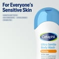 thumbnail image 6 of Cetaphil Ultra Gentle Relaxing Body Wash, For All Skin Types, Marigold Extract, 16.9 oz, 6 of 12