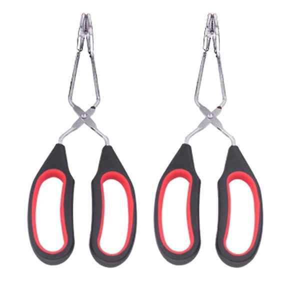 2 pinzas para barbacoa de cocina.