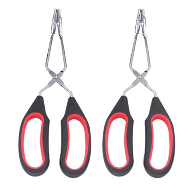 2 pinzas para barbacoa de cocina.