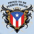 thumbnail image 2 of CafePress - Proud To Be Puerto Rican Infant Bodysuit - Baby Light Bodysuit, Size Newborn - 24 Months, 2 of 4