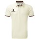 thumbnail image 1 of Surridge - Polo Ergo de manga corta para hombre caballero (Blanco/Ribete Granate), 1 of 1