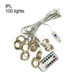 thumbnail image 1 of Cadena de luces para decoración de festivales, control remoto USB, tira de luces, ajustable, impermeable, para lámpara, luz colorida, 3x1 Inevent HA008167-07, 1 of 2