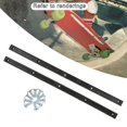 thumbnail image 4 of 1 Paire de Rails de Planche à Roulettes Tête Anti Bosse Longboard Planche à Roulettes Accessoires Protéger Bande de Caoutchouc Longboard Partie, 4 of 9