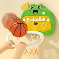 thumbnail image 1 of Mini juego de aro de baloncesto para niños, accesorios completos que ahorran espacio para Wall Doo perfke Mini aro de baloncesto, 1 of 9