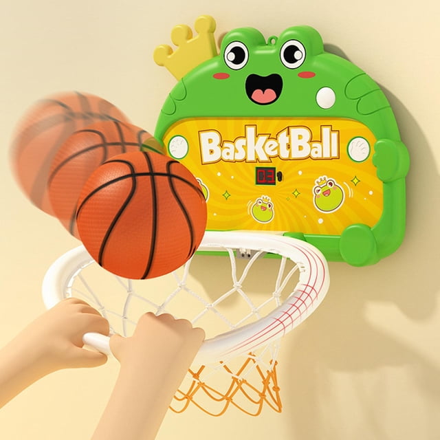 Mini juego de aro de baloncesto para niños, accesorios completos que ahorran espacio para Wall Doo perfke Mini aro de baloncesto