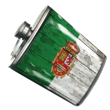 

NEONBLOND Flask Flag on Wood Fuerteventura region: Spain