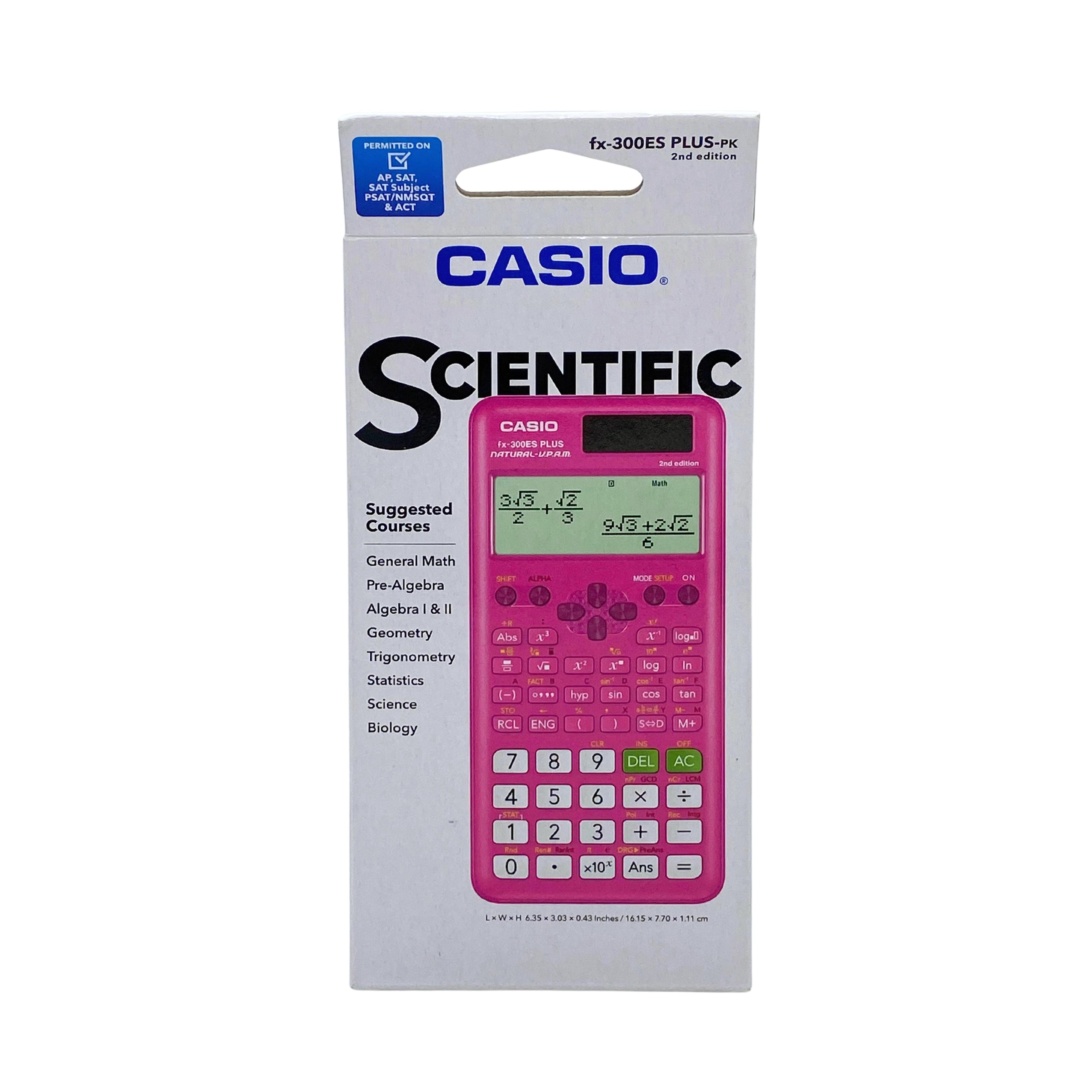 Casio FX-300ESPLUS2 Scientific Calculator Pink photo 8