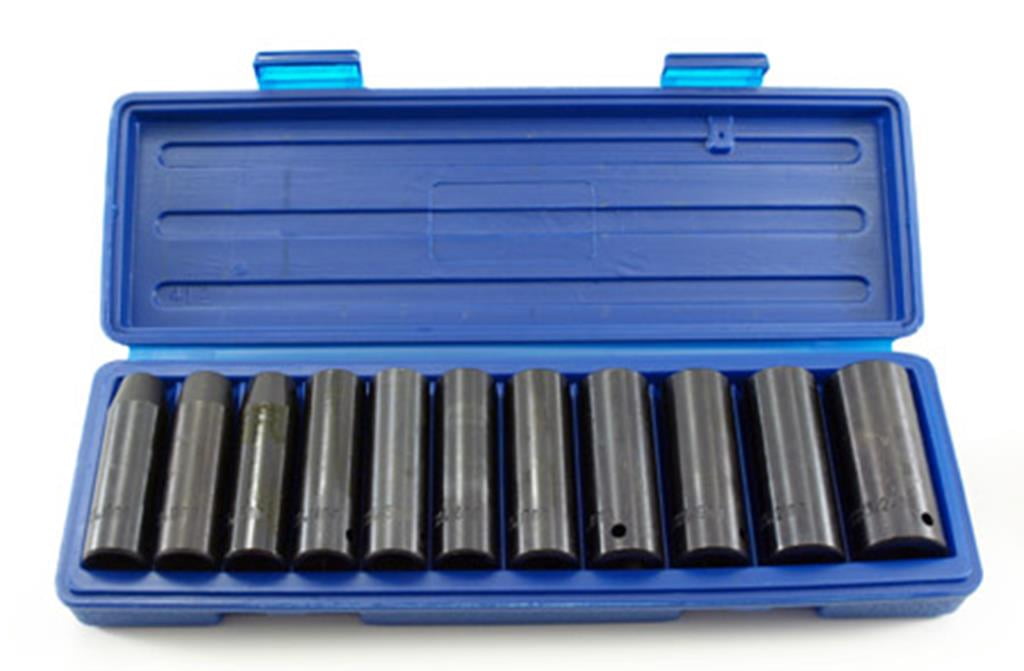 Cal Hawk Tools 12-pc. 1/2" Drive Deep Impact Metric Socket Set ...