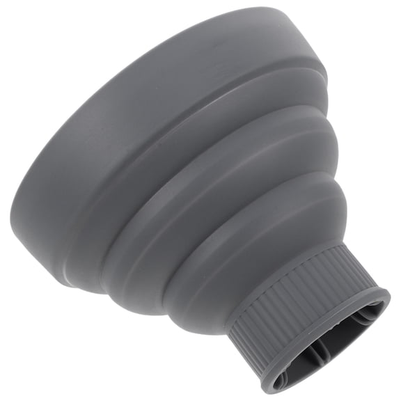 CTIRCHIU Adjustable Grey Silicone Hair Dryer Diffuser for Home Use and Volume
