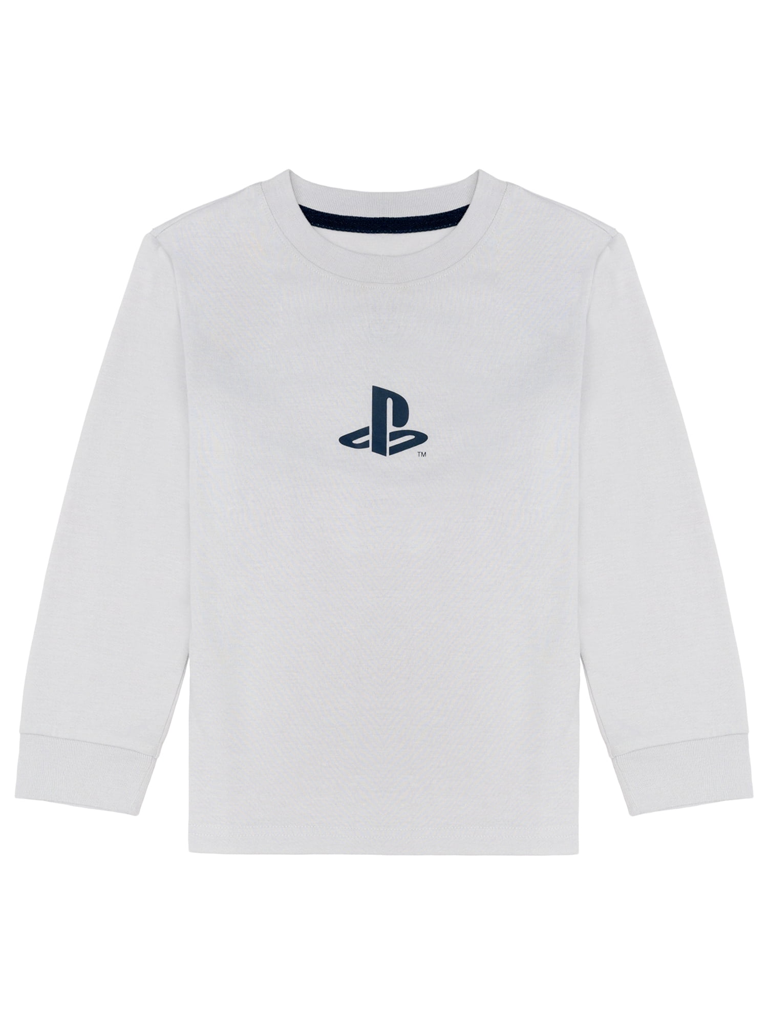 PlayStation Boys Tween Long Sleeve Top and Short Pajama Set, 2-Piece, Sizes 4-12