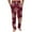 Vermilion_FH08^L1016, variant on Fabrcox Black Pajama Pants Men Straight Leg Mens Christmas Pj Pants Christmas Santa Claus Printed Elastic Waist Sleep Pajama Bottoms Deep Red M