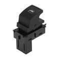 thumbnail image 1 of Interruptor de ventana eléctrica Unique Bargains No. 18D959855D Interruptor de control de ventana del lado del pasajero para Volkswagen Lavida 2015-2019 Negro, 1 of 7