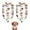 Ballet Dancer Princess, variant on Dog Bandana 2 Pack,Ballet Dancer Princess Pattern Bandanas for Dogs,Cat Bandana,Small/ Large Dog Bandana 2 Size,Dog Bandanas