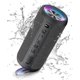 thumbnail image 1 of Altavoz Bluetooth inalámbrico portátil YONGSHENG luz LED IPX7 30 horas de reproducción, 1 of 3