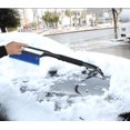thumbnail image 3 of Rascador de hielo y cepillo para nieve OxGord 2 en 1, sin rasguños con cerdas suaves, lo mejor para removedor de escarcha y herramienta de eliminación de escobas, kit de limpieza de ventanas de parabrisas automático, accesorios de coche de invierno resistentes con mango de agarre, 3 of 6