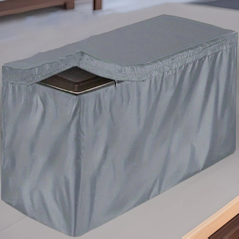 Oxford Waterproof Patio Box Cover for Outdoor Storage and Furniture Protection