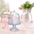 thumbnail image 4 of 1pc Mini Stand Cake Box Cupcake Candy Plastic Wedding Favor Party Box X5L4, 4 of 6