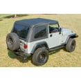 thumbnail image 2 of Rugged Ridge by RealTruck | 13751.35 Xhd Soft Top, Black Diamond, Bowless; 1997-2006 Jeep Wrangler TJ Compatible with Select: 1997-2006 Jeep Wrangler / TJ, 2 of 6