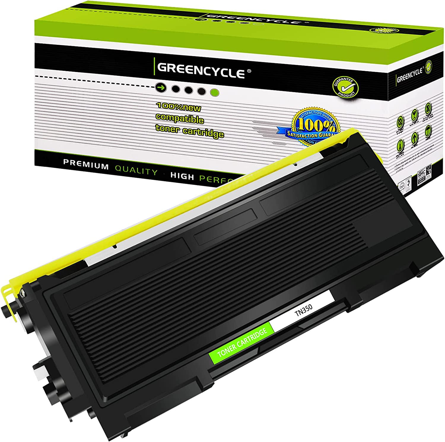 1 Pack TN350 TN-350 Black Toner Cartridge Replacement Compatible for Brother MFC-7420 DCP-7020 - Walmart.com