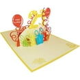 thumbnail image 3 of iGifts And Cards Happy 21st Birthday with Presents 3D Pop Up Greeting Card – Twenty-one, Awesome, Balloons, Unique, Celebration, Cool, Feliz Cumpleaños, Fun, Party, 3 of 5
