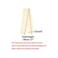 thumbnail image 3 of INSPIRE CHIC Women's Scarves Solid Color Kerchief Silky Scarves Long Neck Wraps Beige, 3 of 6