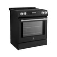 thumbnail image 2 of Forno Donatello Espresso 30-Inch Slide-In Black Induction Range, Convection Oven, 5 Cooking Zones, Touch Control Panel, 2 of 4