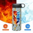 thumbnail image 6 of Pofeuu Lightning Bolts Print 18oz Sports Insulated Kettle, Sports Bottle Water Bottles For Men Women For Gym Hiking Camping Running Mountain Bike Outdoor Sports, 6 of 8