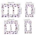 thumbnail image 2 of Yayeee Rocker Switch Wall Plate 2-Gang 4.7"x4.6" Home Decorative Outlet Cover, Purple Halloween Gooses, 2 of 6