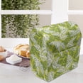 thumbnail image 3 of Exotic Stand Mixer Cover, Tropical Design of Various Hawaiian Leaves Island Feels, Kitchen Appliance Organizer Bag Cover with Pockets, 5 Quarts, Yellow Green White, by Ambesonne, 3 of 4