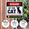 thumbnail image 4 of Beware of Cat Sign, Funny Attack Cat Sign,, 4 of 8
