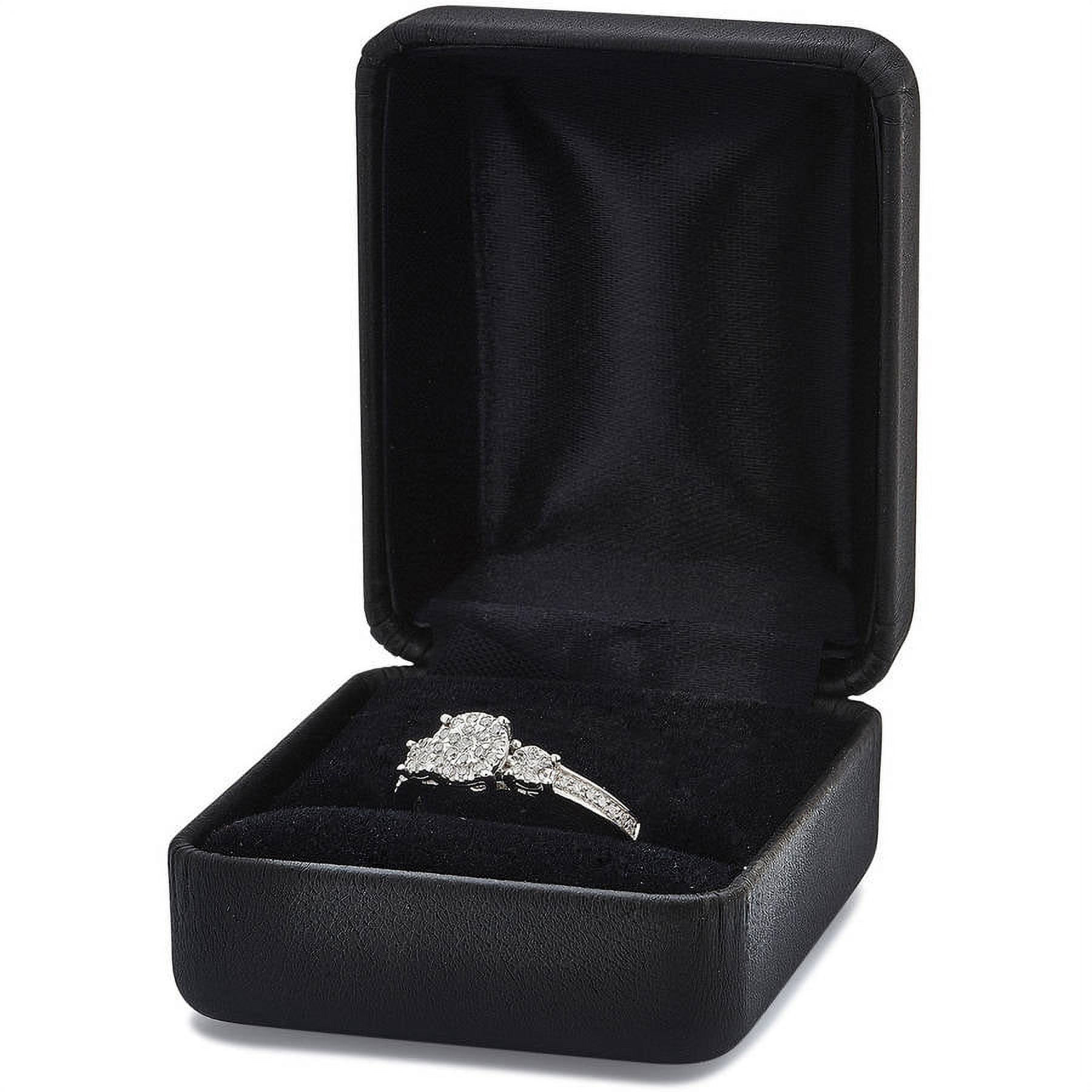 1/4 Carat T.W. Diamond Sterling Silver 3-Stone Promise Ring